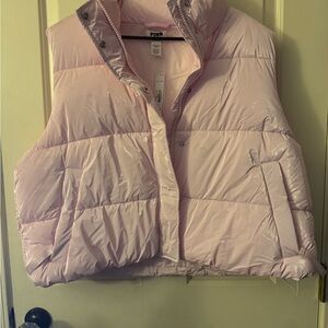 PINK Victoria's Secret Light Pink Outerwear